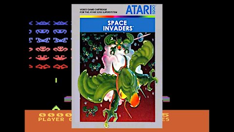 Atari 5200 - Space Invaders (Longplay)
