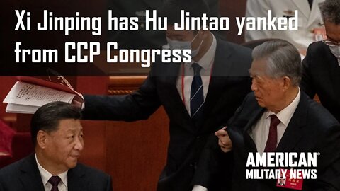 Hu Jintao forcibly yanked from CCP Congress, Xi Jinping stares him down