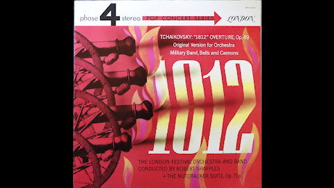 Tchaikovsky - 1812 Overture. Opus 49 - Robert Sharples - London Festival Orchestra (1964)