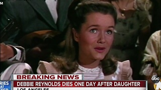 Debbie Reynolds dies one day after daughter