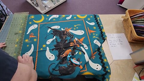 Storybook Halloween Easy Panel Quilt