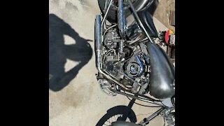 My shovelhead start up after carb rebuild