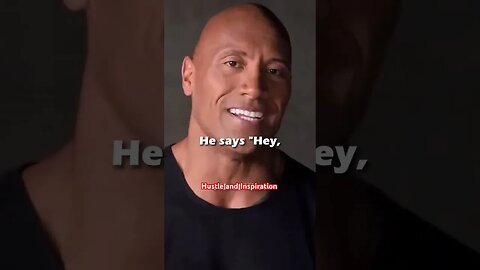 “One handshake changed my life”! By Dwayne Johnson the Rock