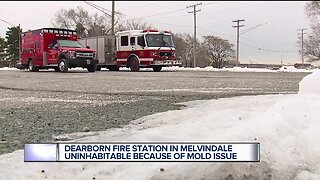 Dearborn firefighters staying in trucks after mold forces them out of station