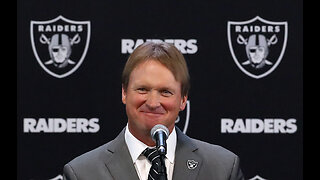 Raiders coach Jon Gruden tours Alligent stadium