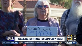 MCSO Posse members returning to Sun City West