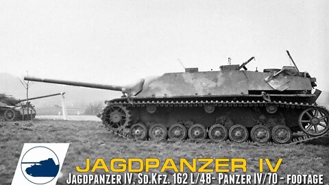 Rare WW2 Jagdpanzer IV - L/70 / L/48 - footage.