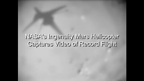 NASA’s Ingenuity Mars Helicopter Captures Video of Record-Breaking 25th Flight