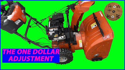 The $1 Snow Blower Adjustment