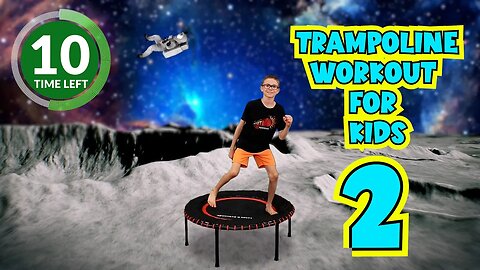 Trampoline Workout Part 2 - Beginner Trampoline Workout For Kids and Families - Trampoline Giveaway