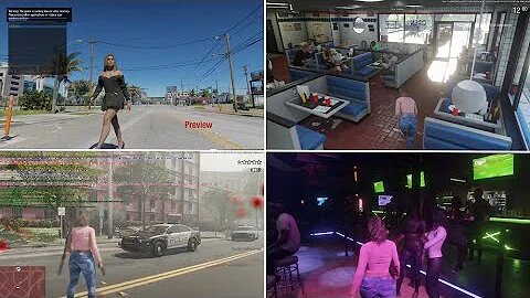 GTA 6 ALL Leaked Gameplay Footage (Grand Theft Auto VI)