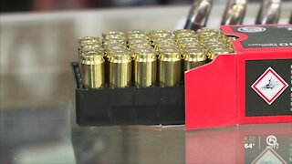 Ammunition shortage impacting Palm Beach County gun stores