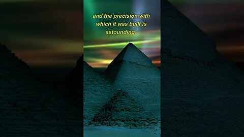 Why were the Pyramids of Giza constructed? #shorts