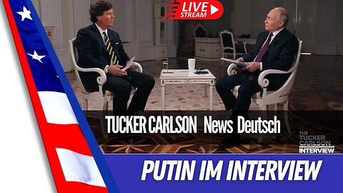 LIVE Tucker Carlson interviewed Putin