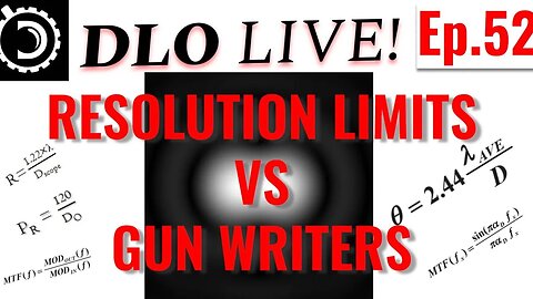 DLO Live! Ep 52 Resolution Limits vs English majors