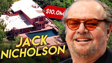 Jack Nicholson | House Tour | $5 Million Malibu Mansion & More