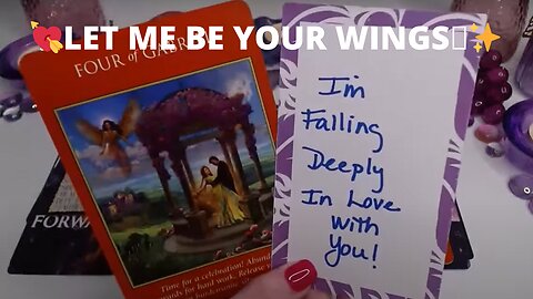 💘LET ME BE YOUR WINGS🪽✨THIS PERSON IS TAKING ACTION TO MOVE FORWARD🤲🪄💘COLLECTIVE LOVE TAROT READING✨
