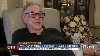 World War II Veteran penalized for giving leased car back