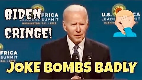 BIDEN Joke BOMBS BADLY TODAY (Another Cringey Moment from Joe Biden)