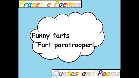 Funny farts: Fart paratrooper! [Quotes and Poems]