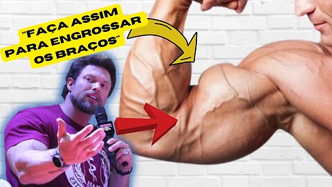 COMO AUMENTAR O TAMANHO DOS BRAÇOS ! DICAS DO PAULO MUZY