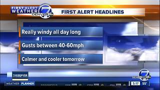 Tuesday morning forecast