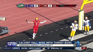 Calvert Hall Wins 99th Turkey Bowl