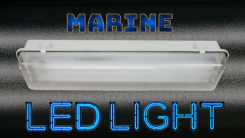 Hazardous Location Light Fixture for Marine Use - Non-Metallic, 3 LED Lamps, Corrosion Resistant