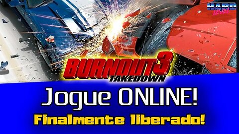 Burnout 3 Online no PS2! Mais um game revivido!