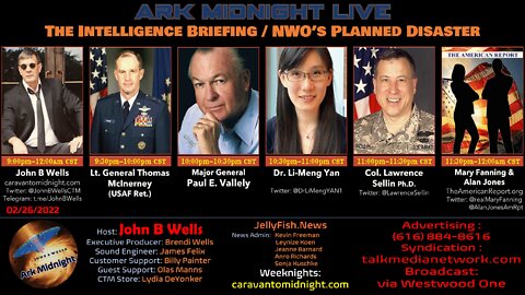 The Intelligence Briefing / NWO’s Planned Disaster - John B Wells LIVE