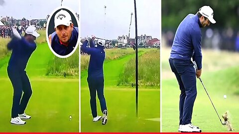 The Open Star Francesco Molinari's Almighty Fart is Caught by the Microphone as He Tees Off