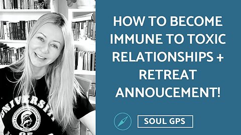 Fool-proof way to get immune to narcissists & toxic relationships + Sicily Retreat announcement!