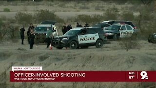 Police investigating shooting near Valencia and Santa Cruz River