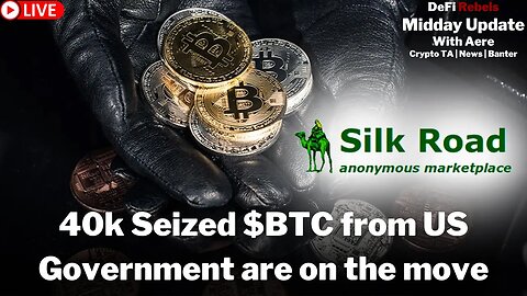Silkroad Seized BTC Moving | Ripple Lawsuit Update | Amazon NFT Marketplace | Crypto TA News