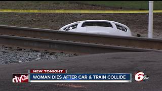 Elderly woman dies after car and train collide in Edinburgh
