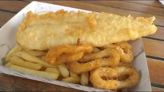 Fish and Chips at Peters Fish Market