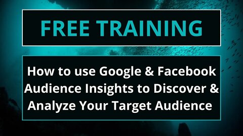 How to use Google & Facebook Audience Insight Tools to Discover & Analyze Your Target Audience
