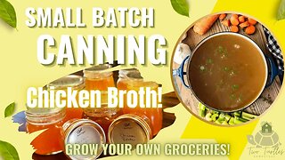 Escape the Ordinary: Crafting and Canning Your Own Chicken Stock