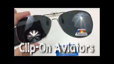 Jaky Retro Polarized Glasses Clip on Flip up Classic AVIATOR Sunglasses Review