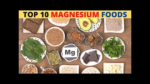 top 10 healthy foods rich in magnesium