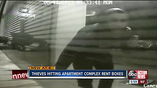Thieves target rent drop boxes at Florida apartment complexes