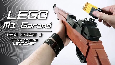 LEGO M1 Garand (+Sniper Scope and Grenade Launcher)