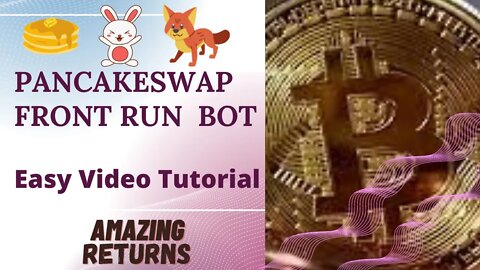 PANCAKESWAP FRONT RUN BOT Insane Profits BEGINNER FRIENDLY