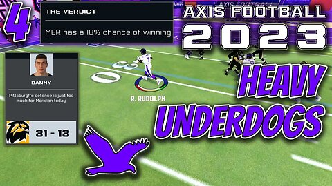 THEY ALL DOUBTED US! | Axis Football 2023 Gameplay | Nighthawks Franchise Ep. 4 | Y1G4 @ Pittsburgh