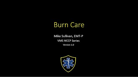 Management of Patients with Burns