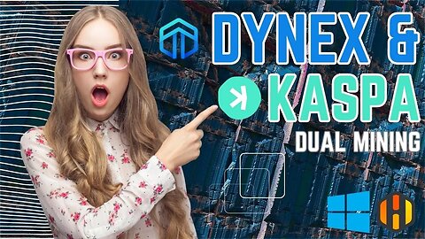 Dynex (DNX) and Kaspa (KAS) Dual Mining Tutorial