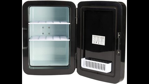 SENSIOHOME 10L Mini Fridge Cooler & Warmer | AC+DC Power - 12v, UK & EU Plug | Compact, Portable