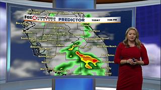 Hot & Humid with Scattered Storms