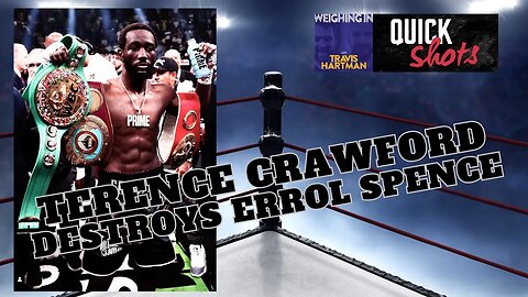 Crawford's Former Opponent REACTION to beat down of Errol Spence Jr