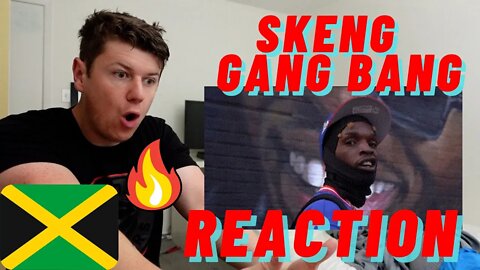 IRISH GUY REACTS Skeng - Gang Bang (Official Music Video) | FIRST TIME WATCHING!! SHOUTOUT JAMACIA!!